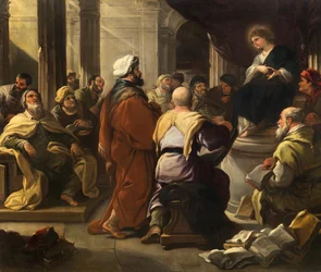 Cristo tra i Dottori, ca 1665