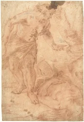 Caino presso il cadavere di Abele