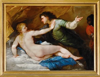 Lucrezia e Sesto Tarquinio (dipinto su tela)