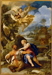 La morte del centauro Nesso ... (dipinto su tela)