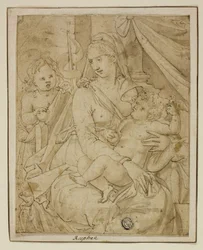 Vergine e Bambino con il piccolo Giovanni Battista