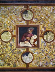 Dante Alighieri, ritratto dal ciclo delle persone illustri