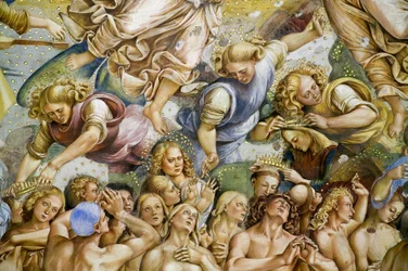 Elezione, dal ciclo di affreschi del Giudizio Universale