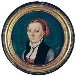 Ritratto di Katharina von Bora, Moglie di Martin Lutero