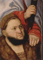 Pala della Vergine, o cosiddetta Pala dei Principi [ala sinistra].
