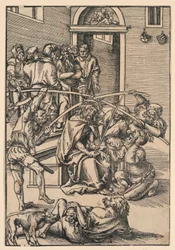 Incoronazione di spine, illustrazione da «La Passione»
