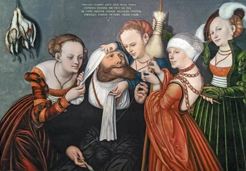 Tedesco: Herkules bei Omphale Ercole alla corte di Omphale