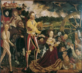 Tedesco: Katharinenaltar (Mitteltafel) Pala d