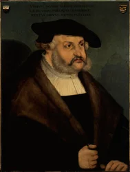 Ritratto di Federico III, Elettore di Sassonia 1463-1525