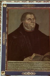 Ritratto di Martin Lutero