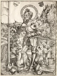 San Giorgio in piedi, 1506