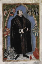 Ritratto di Giorgio III, Principe di Anhalt-Dessau 1507-1553, 1553