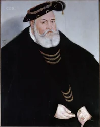 Ritratto del margravio Georg il Pio di Brandeburgo-Ansbach