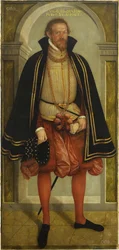 Ritratto del principe Joachim Ernst von Anhalt (1536 - 1586)