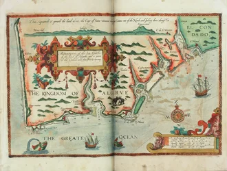 Descrizione delle coste marine, della terra di Algarve, e una parte del Condado con la loro vista e apertura, c.1588