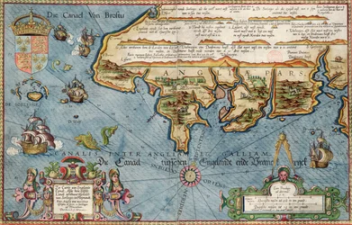 Carta del Canale della Manica