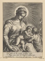 Maria con bambino e Giovanni Battista