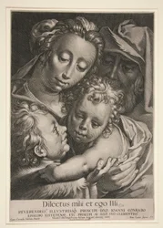 La Sacra Famiglia con San Giovanni