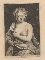 Ritratto di una donna sconosciuta con ventaglio