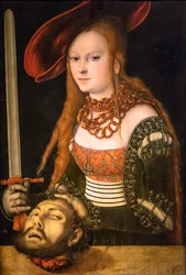 Giuditta con la testa di Oloferne, 1530 ca. (Tempera e olio su legno (tiglio))