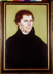 Ritratto di Martin Lutero (1483 - 1546), dipinto di Carnach