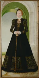 Anna di Danimarca (olio su tela)