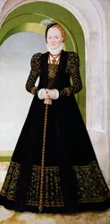 Anna di Danimarca, moglie del Principe Elettore Augusto di Sassonia