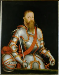 Elettore Moritz di Sassonia ... (dipinto su tela)