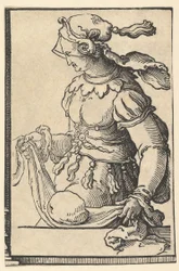 Sibilla Cumana, dalla serie delle Sibille, ca. 1530