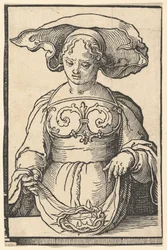 Sibilla Delfica, dalla serie delle Sibille, ca. 1530