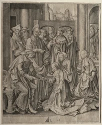 Ester davanti ad Assuero, 1518
