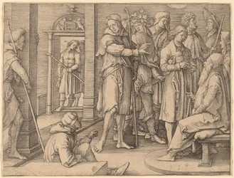 Giuseppe interpreta il suo sogno a Giacobbe