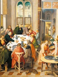 Ultima Cena, di Lucas van Leyden (circa 1494-1533)