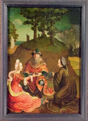 Le figlie di Lot fanno bere vino al padre, c.1508-15