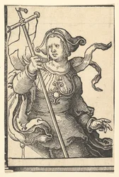Sibilla Frigia, dalla serie di Sibille, ca. 1530