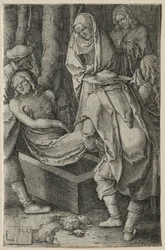 La Passione: La sepoltura di Cristo, 1521
