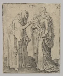La Vergine con Bambino e Sant