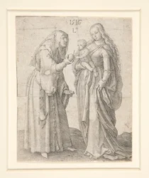 La Vergine con Bambino e Sant
