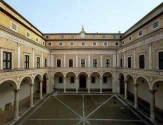 Cortile del Palazzo Ducale di Urbino
