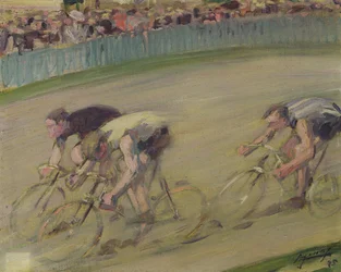 La corsa ciclistica