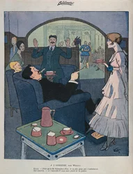 Al fronte interno, illustrazione da 