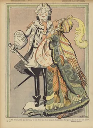 Adrienne Lecouvreur, illustrazione per Le Rire