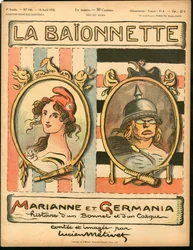 Copertina di "La Baionnette", Satirico a Colori