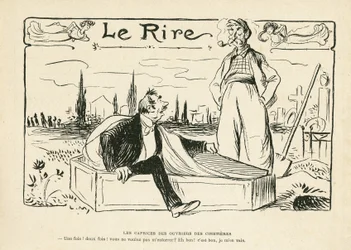 Illustrazione in Le Rire