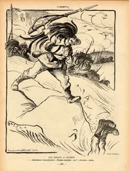La Baionnette, Satirico in bianco e nero