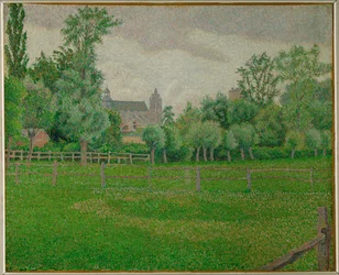 La chiesa di Gisors (dipinto su tela)