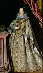 Eleonora Gonzaga (1598-1655), moglie di Ferdinando II (1578-1637) Imperatore del Sacro Romano Impero, inizio XVII secolo