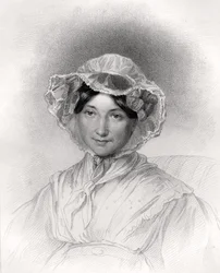 Frances Trollope, inciso da W. Holl, da 