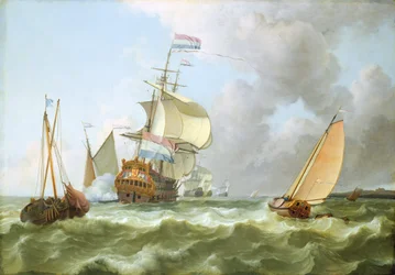 La nave da guerra 