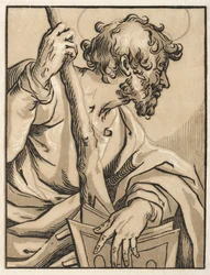 Cristo e gli Apostoli: San Giuda Taddeo (con la clava)